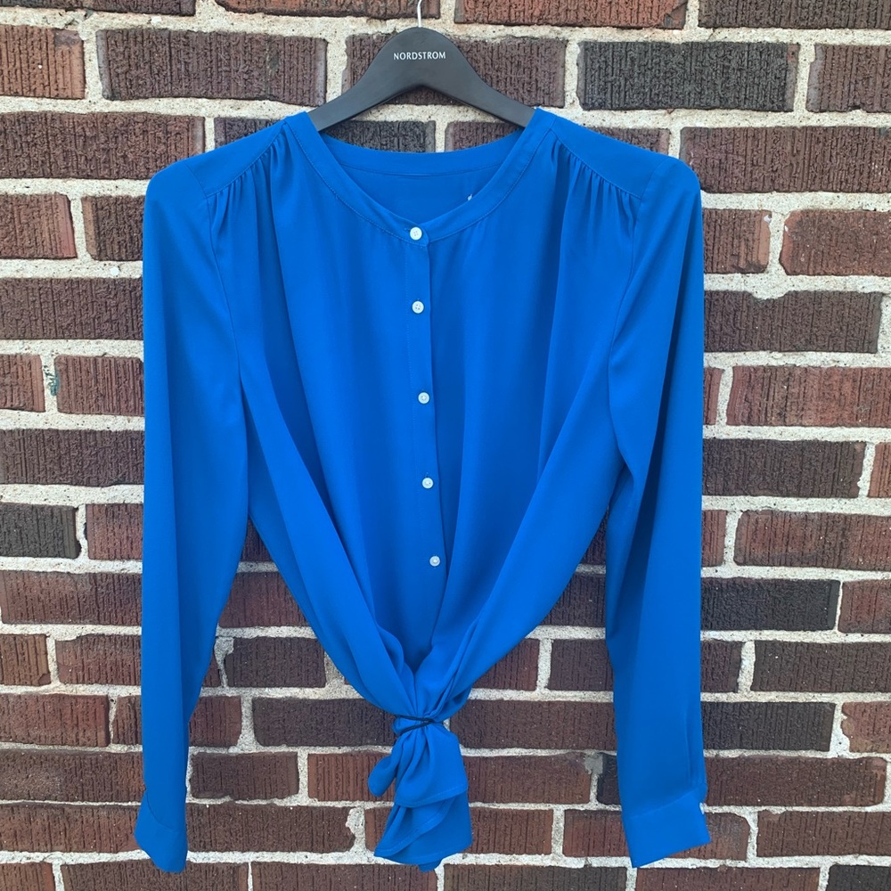 Ann Taylor flowy, lightweight blouse.